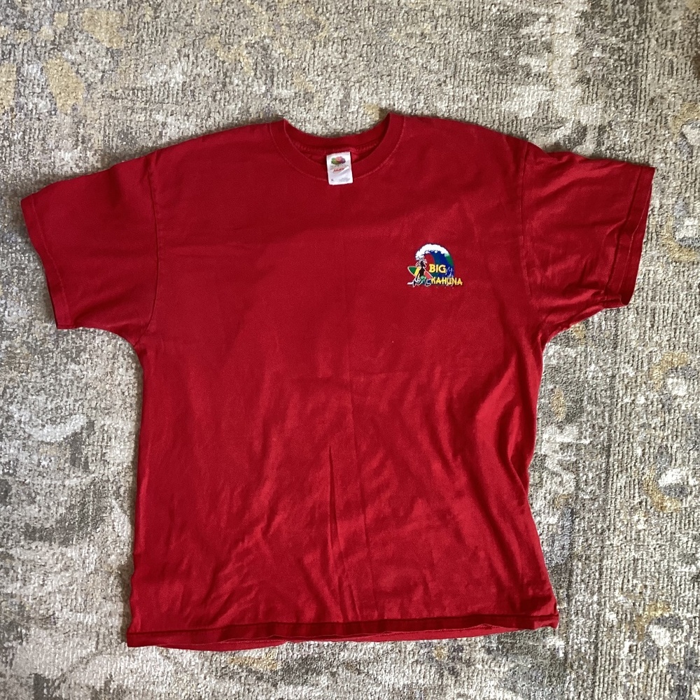 Vintage 90’s Fruit of the loom XL short sleeve T-shirt Big Kahuna Kauai Hawaii